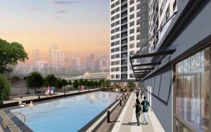 hồ bơi Bcons Miền Đông