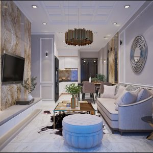 Bcons Miền Đông Chuyển Nhượng 2PN/2WC 53,55m2. View Nhìn Trung Tâm Sài Gòn